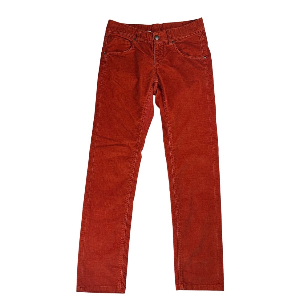 Athleta Frontier Cord Pants Red Spice‎ Corduroy Straight Leg 918979 Mens 4